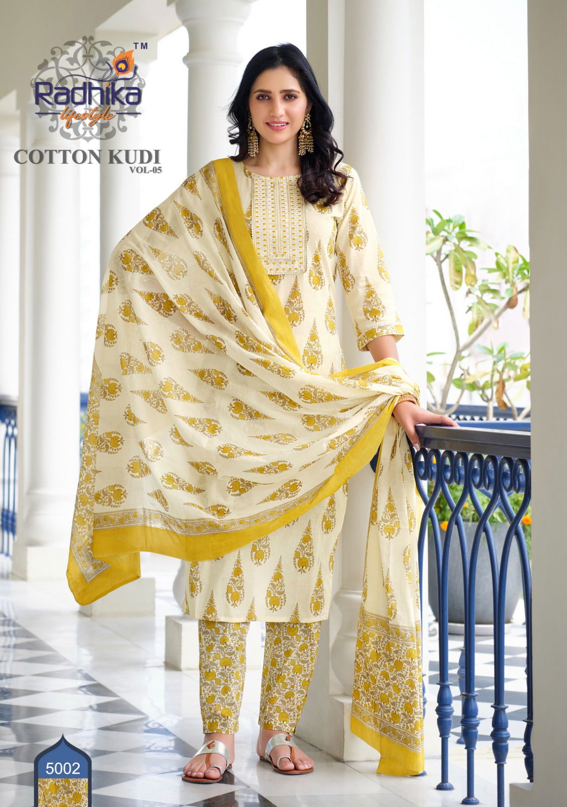 Cotton Kudi Vol 5 By Radhika Readymade Salwar Suits Catalog